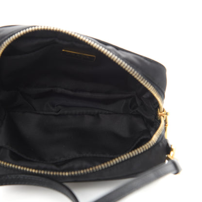 Prada Tessuto Nylon Mini Camera Crossbody Bag Black 5 of 10