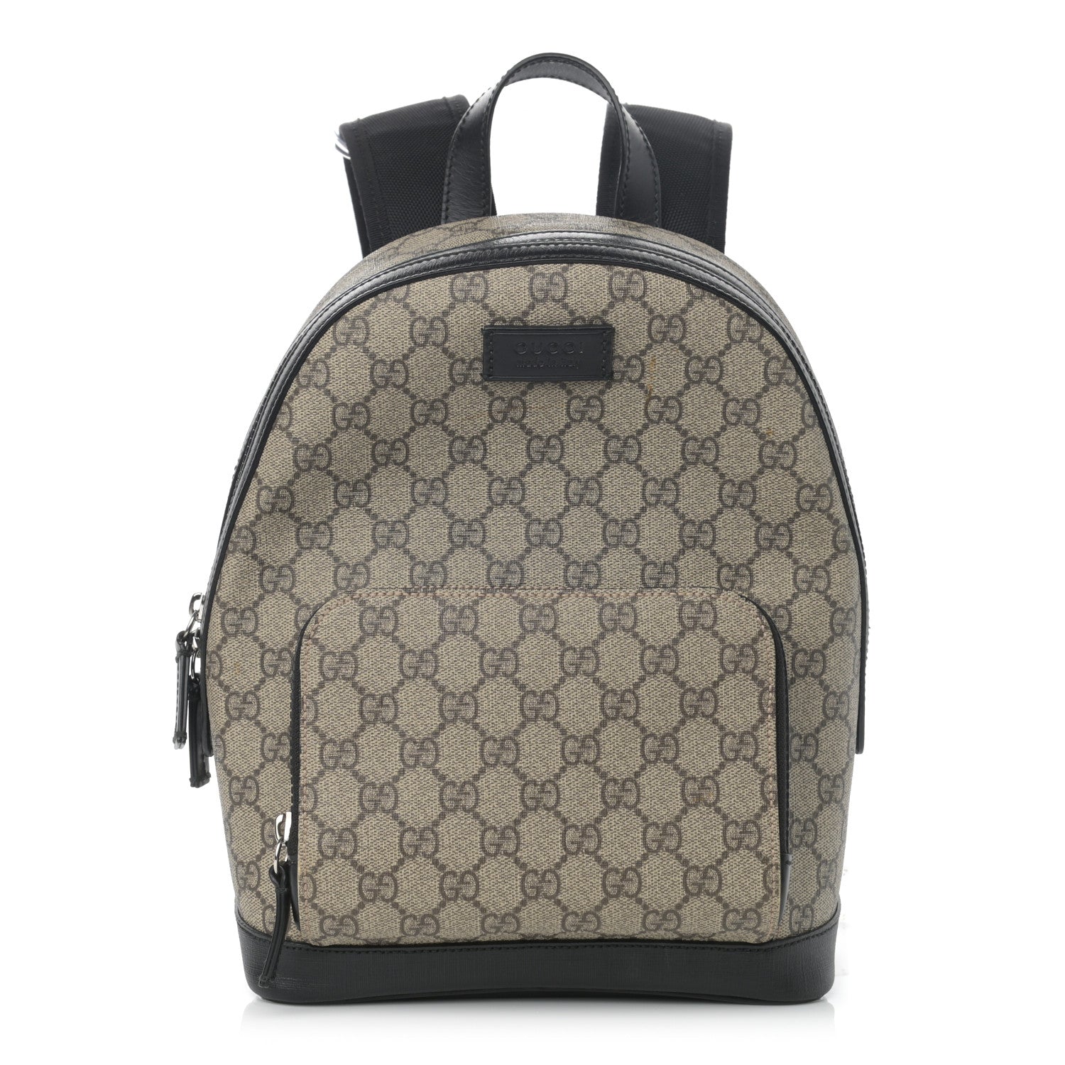 Gucci GG Supreme Monogram Small Eden Day Backpack Black 1 of 11
