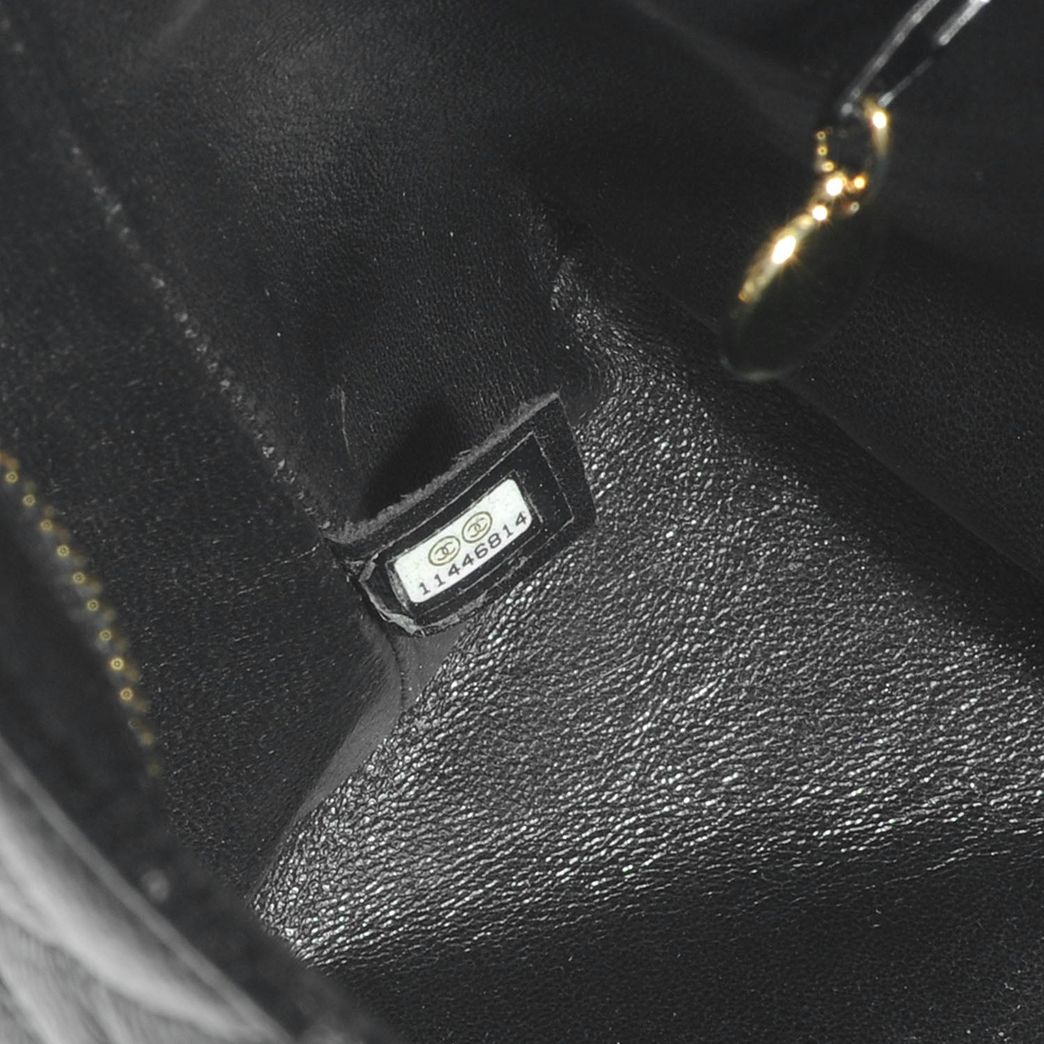 Chanel Caviar Medallion Tote Black 7 of 7
