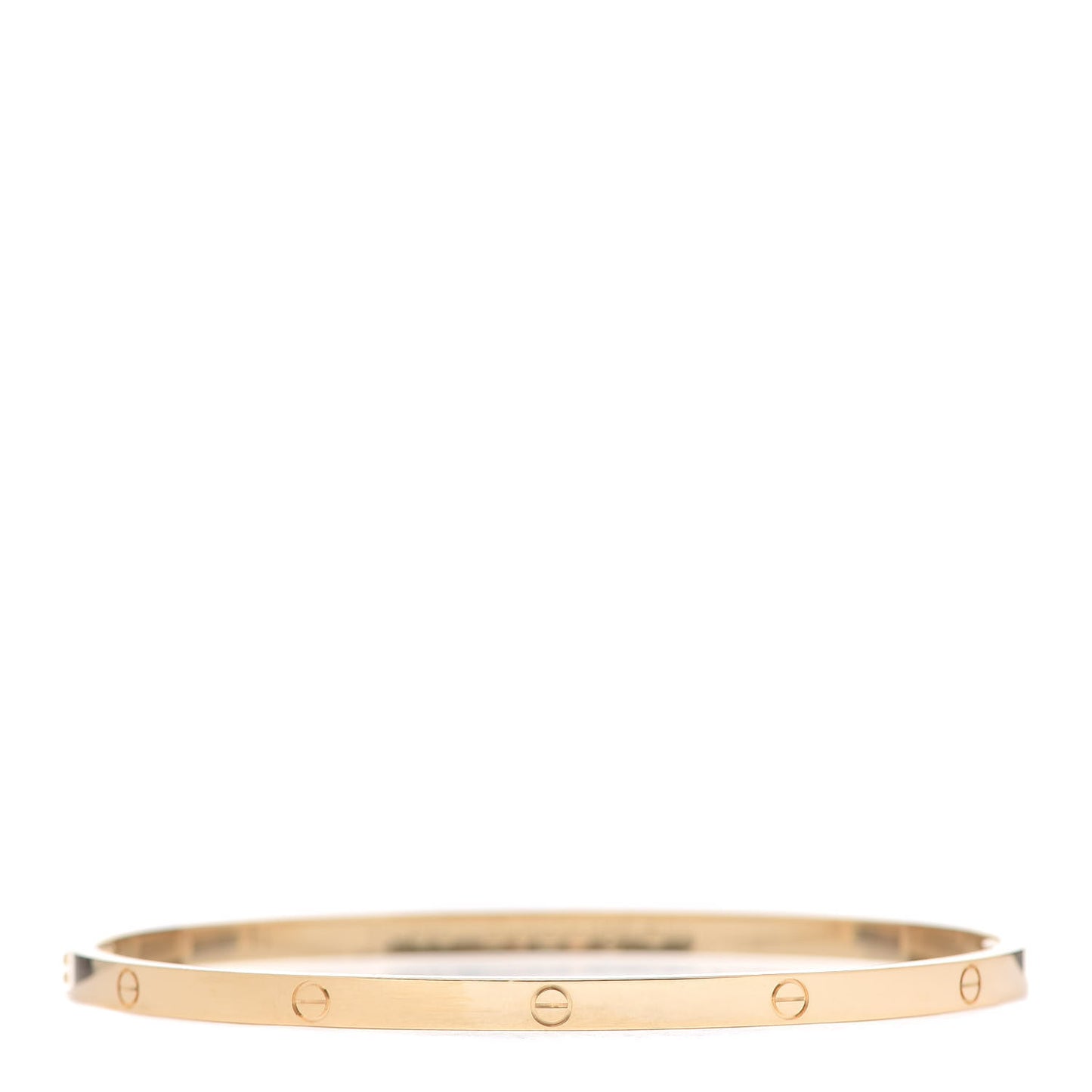 18K Yellow Gold Small LOVE Bracelet 20
