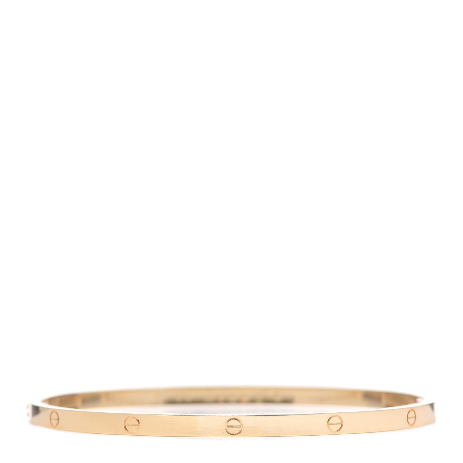 Cartier 18K Yellow Gold Small LOVE Bracelet 20 3 of 8