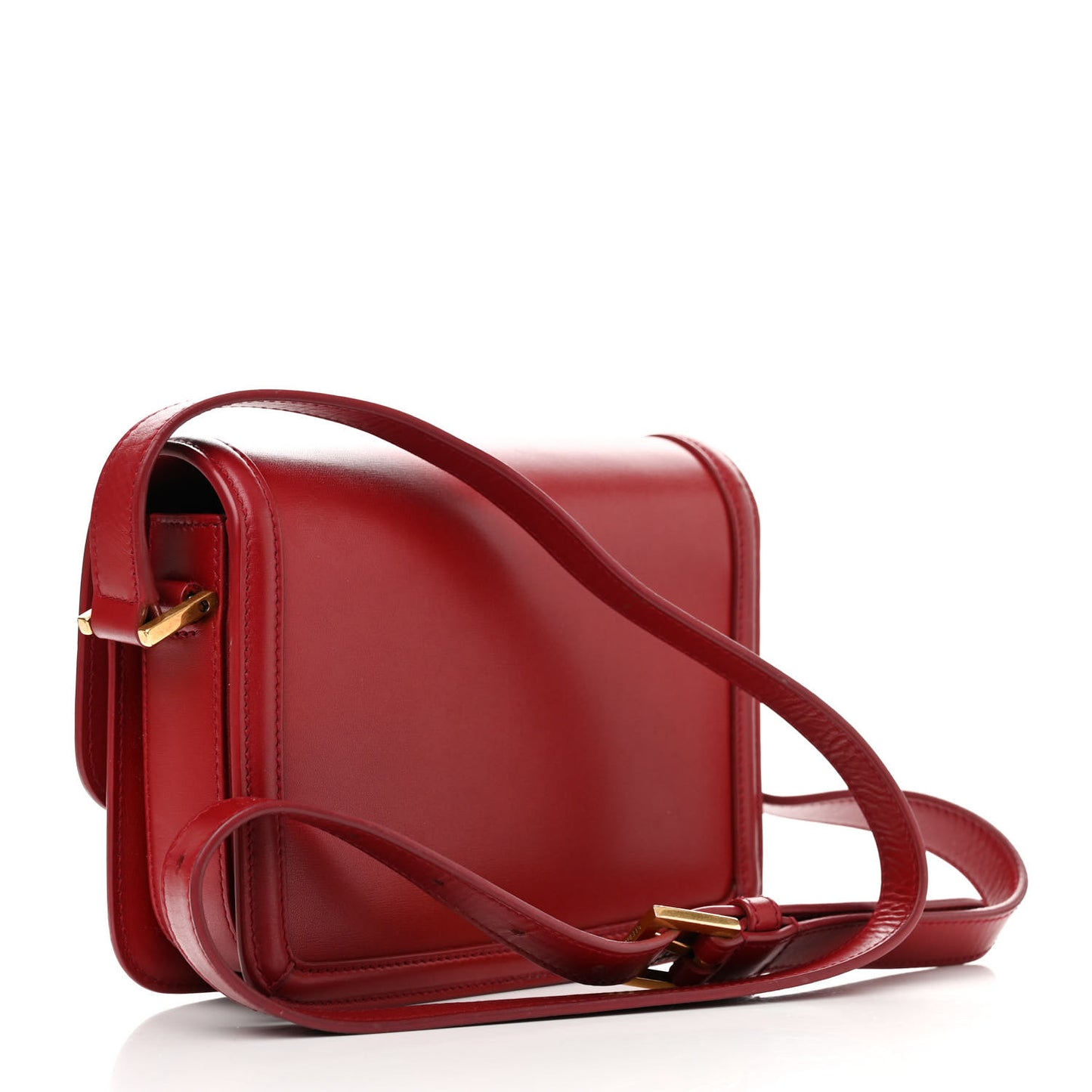 Smooth Calfskin Small Solferino Satchel Rouge Opyum