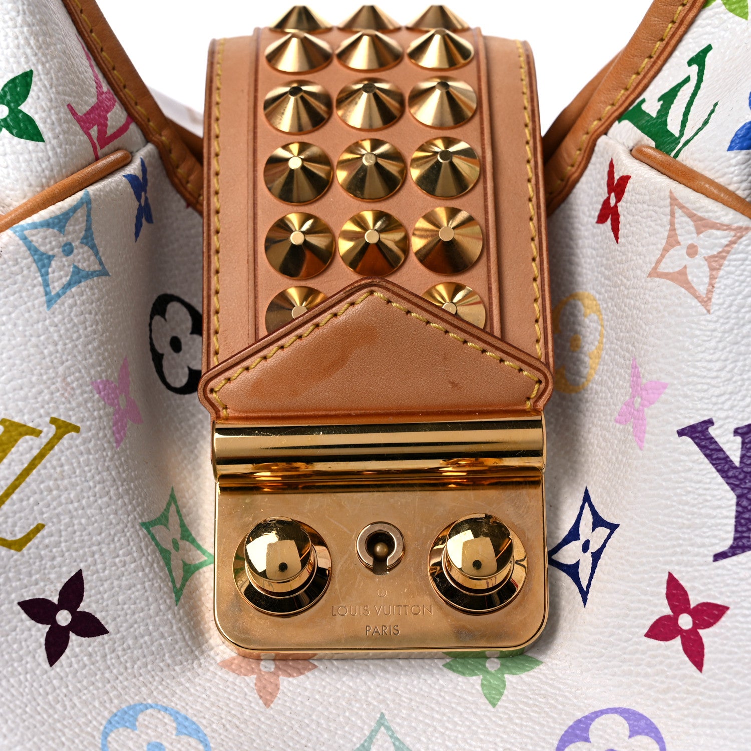 Louis Vuitton Monogram Multicolor Chrissie White 19 of 19