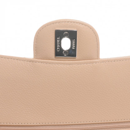Chanel Caviar Quilted Medium Double Flap Beige Clair 5 of 8