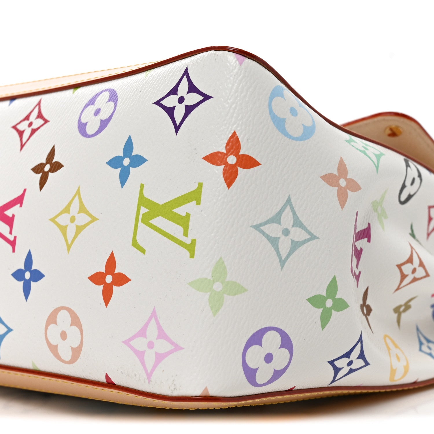 Louis Vuitton LV X TM Monogram Multicolor Dauphine Soft GM White 9 of 9