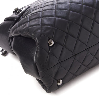 Chanel Lambskin Quilted Small Coco Loop Tote Black 5 of 9