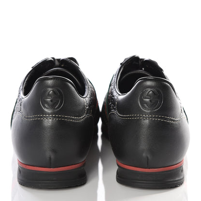 Gucci Microguccissima Web Sneakers 40 Black 6 of 13