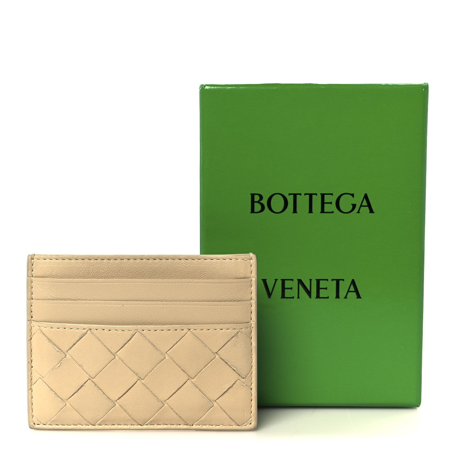 Bottega Veneta Nappa Intrecciato Card Holder Porridge 10 of 10