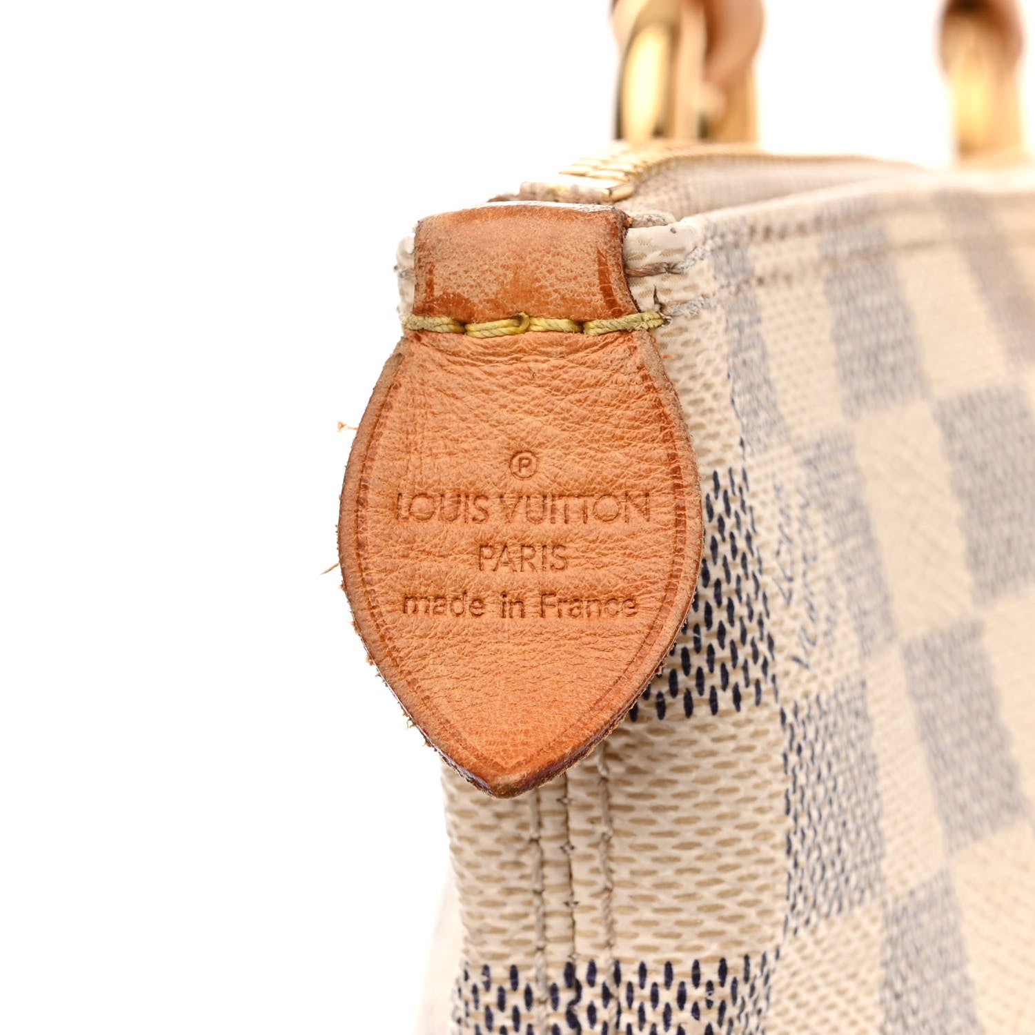 Louis Vuitton Damier Azur Saleya PM 6 of 19