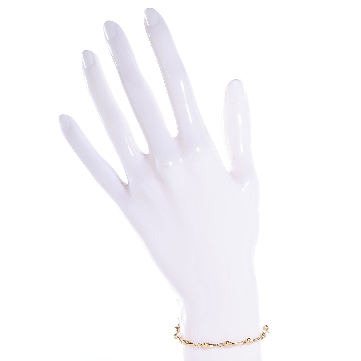 Tiffany 18k Gold Elsa Peretti Teardrop Bracelet 2 of 7