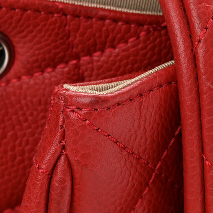 Chanel Caviar Quilted Timeless Accordion Flap Red 10 of 10