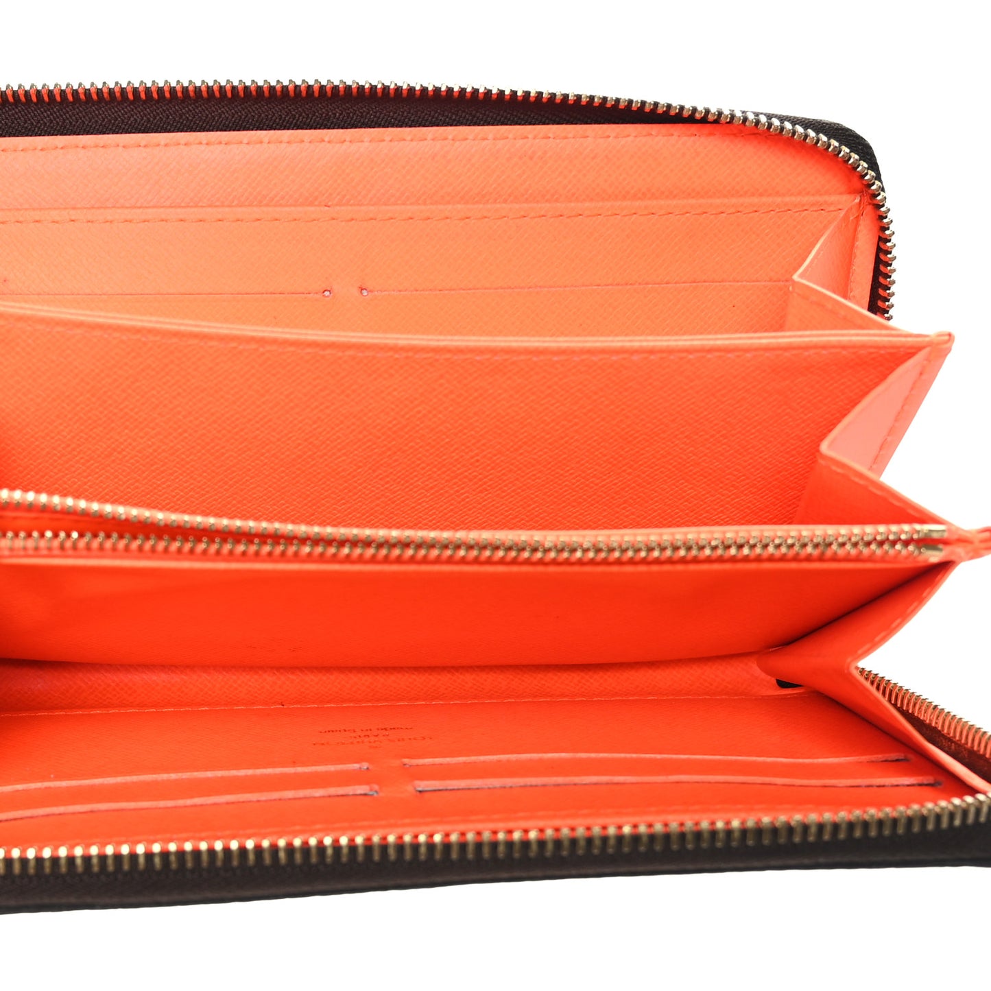 Monogram Graffiti Zippy Wallet Orange