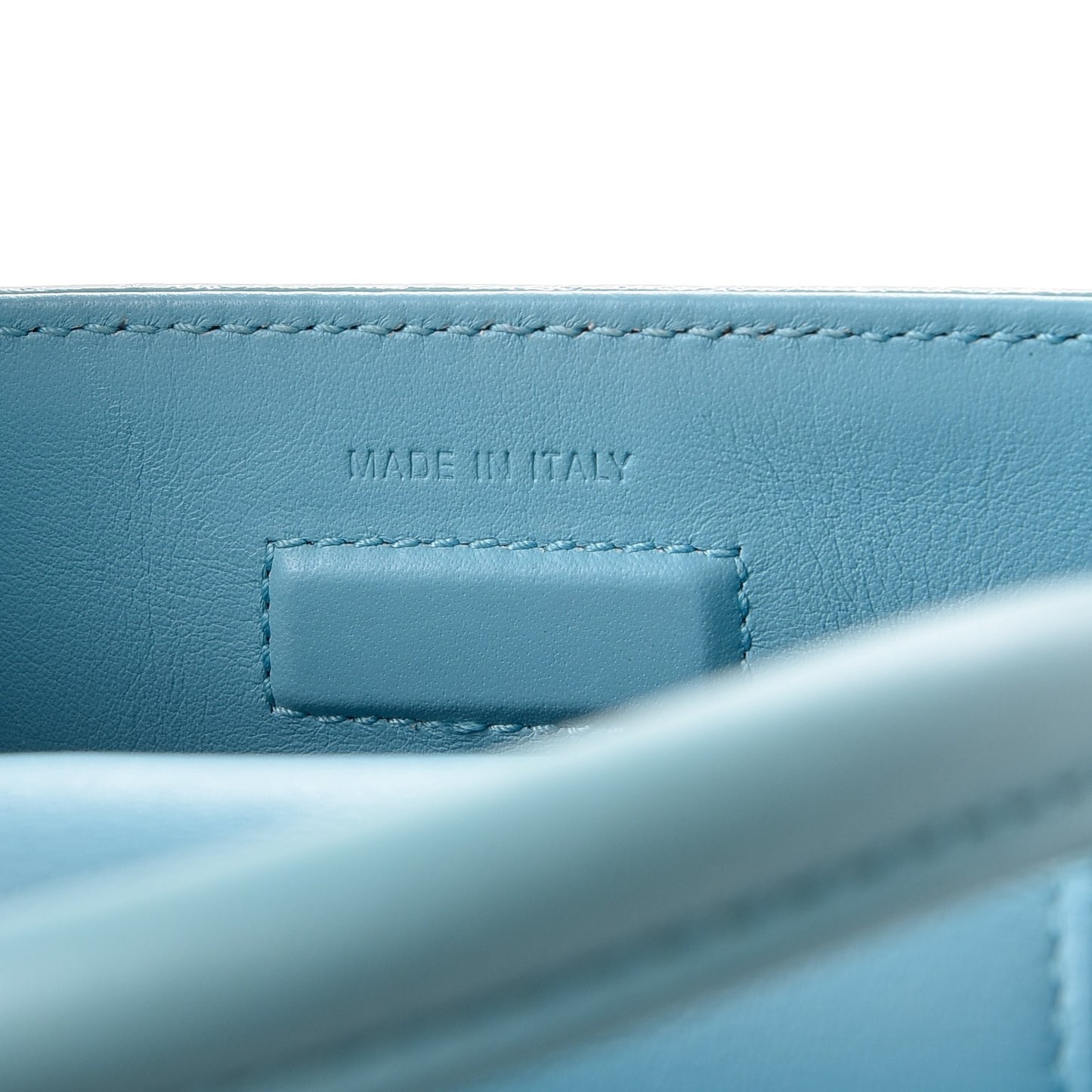 Bullcalf Mini Diorever Flap Sky Blue