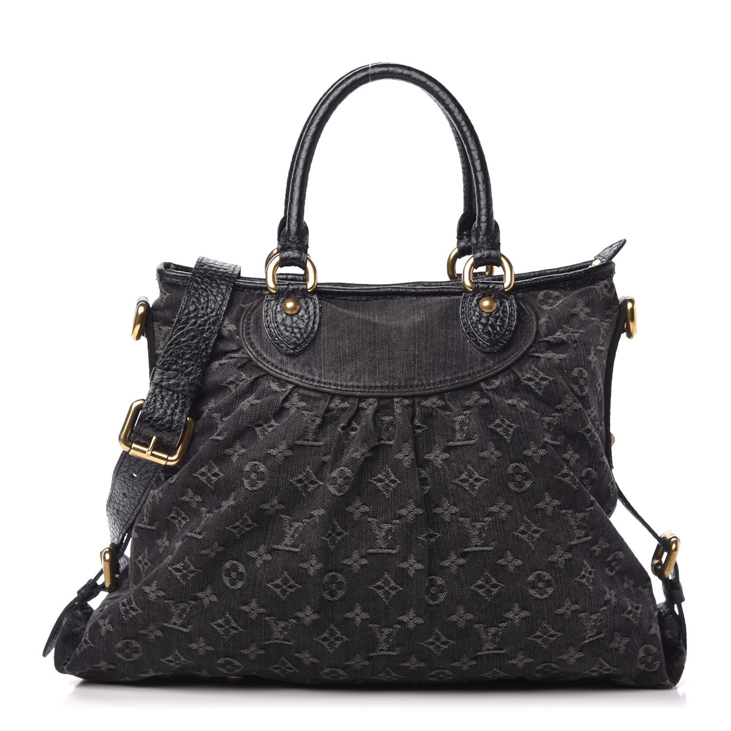 Louis Vuitton Denim Neo Cabby GM Black 1 of 10