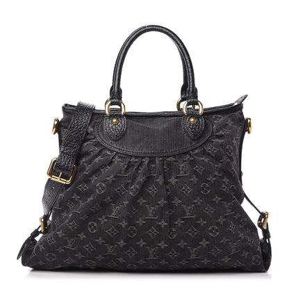 Louis Vuitton Denim Neo Cabby GM Black 1 of 10