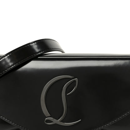 Christian Louboutin Abrasivato Calfskin Loubi54 Clutch Black Gun Metal 8 of 10