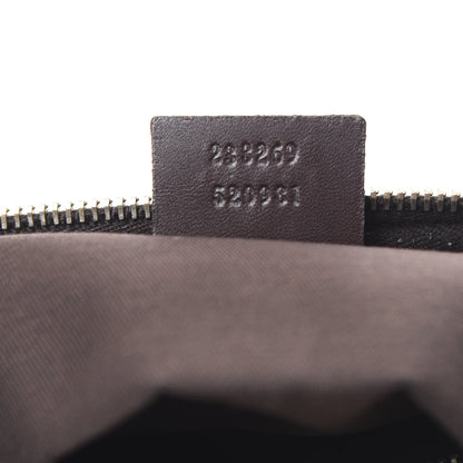 Gucci GG Supreme Monogram Belt Bag Dark Brown 7 of 10