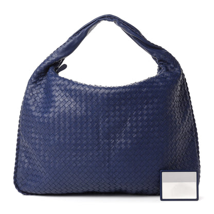 Bottega Veneta Nappa Intrecciato Maxi Veneta Hobo Sapphire 3 of 12