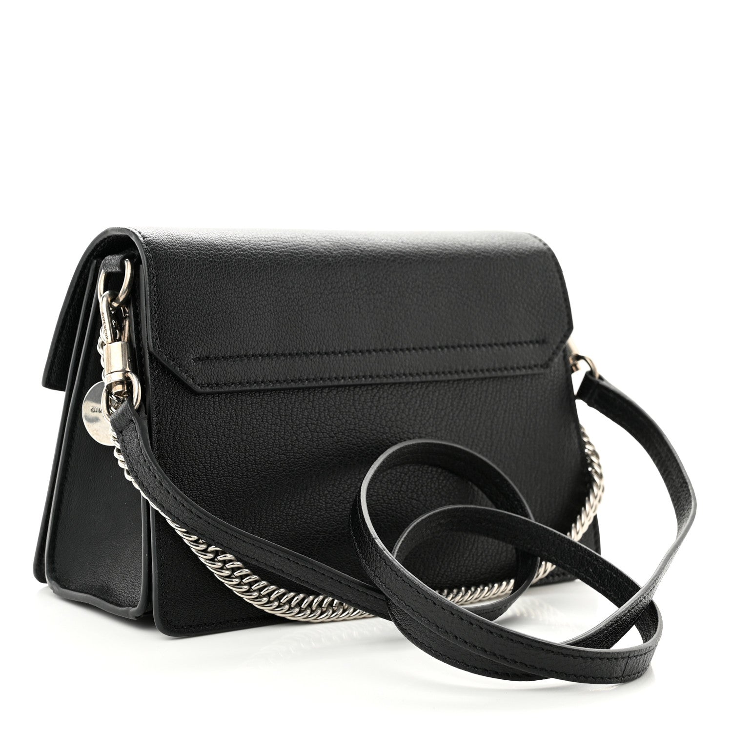 Givenchy Goatskin Small GV3 Shoulder Bag Black 3 of 9