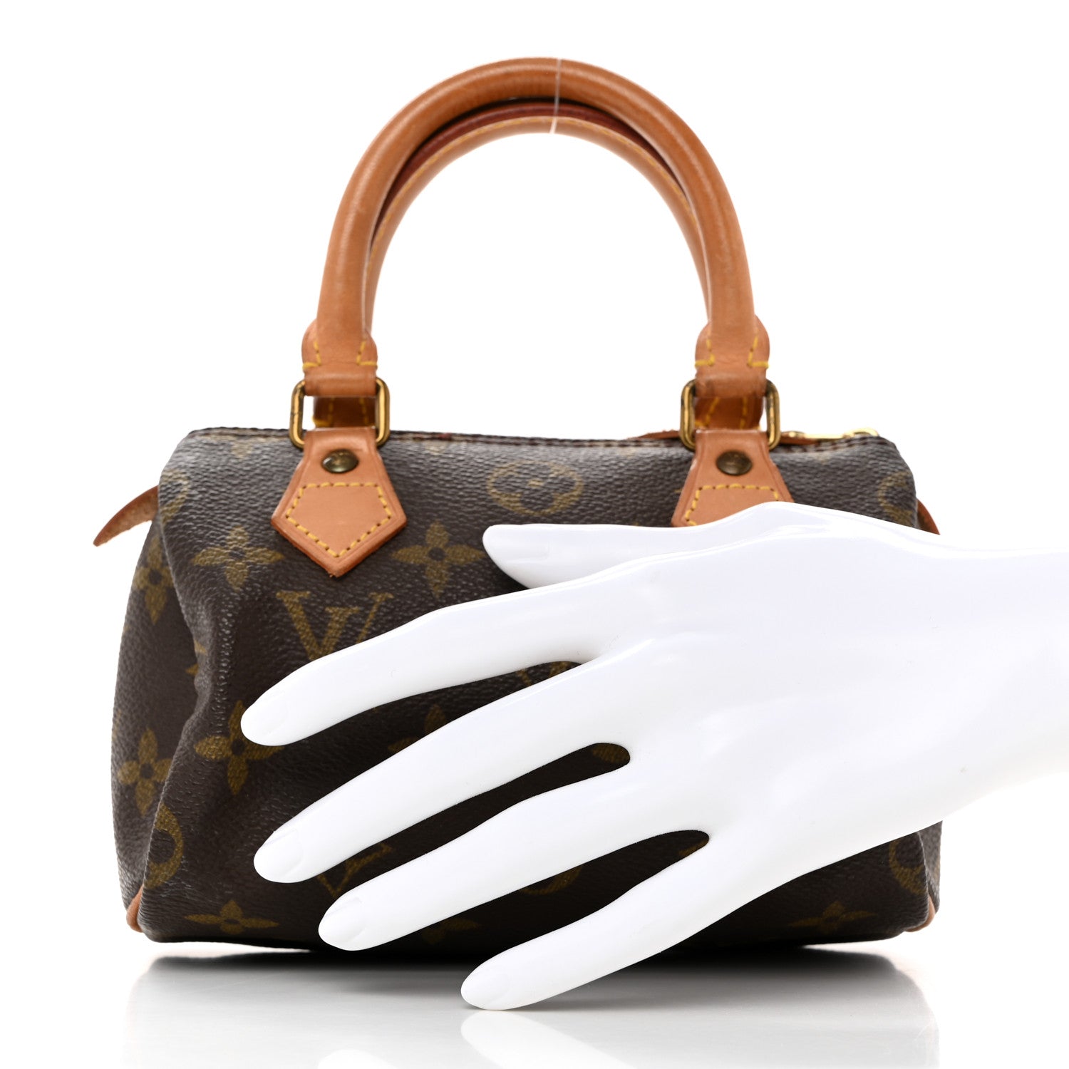 Louis Vuitton Monogram Mini Sac HL Speedy 2 of 7