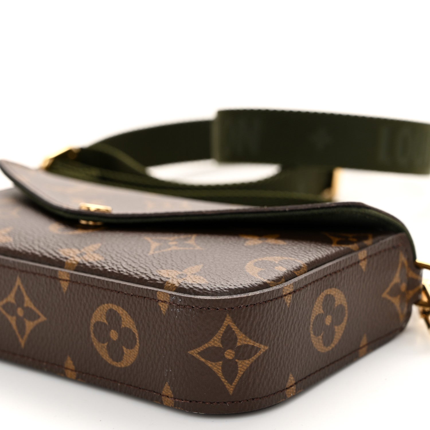 Louis Vuitton Monogram Felicie Strap & Go Kaki 9 of 10