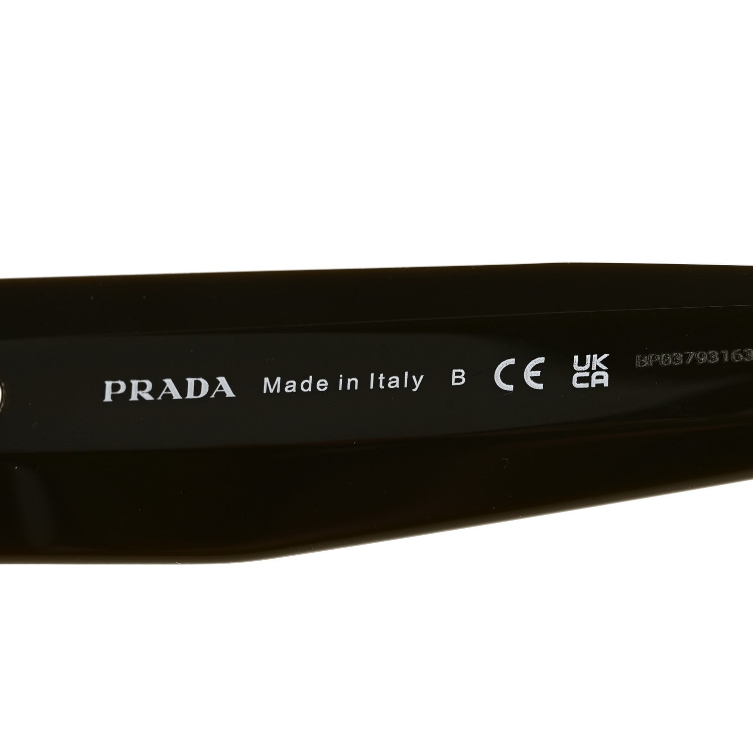 Prada Acetate Shield Sunglasses SPR D10 Oliva 6 of 7