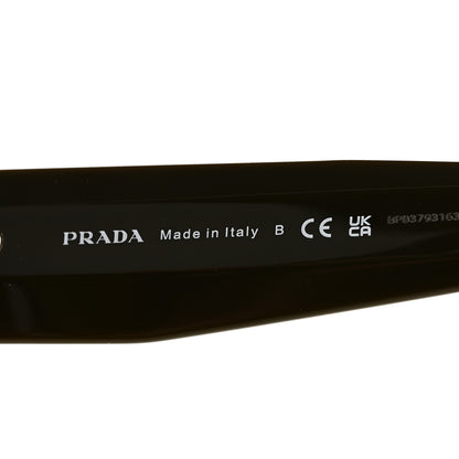 Prada Acetate Shield Sunglasses SPR D10 Oliva 6 of 7