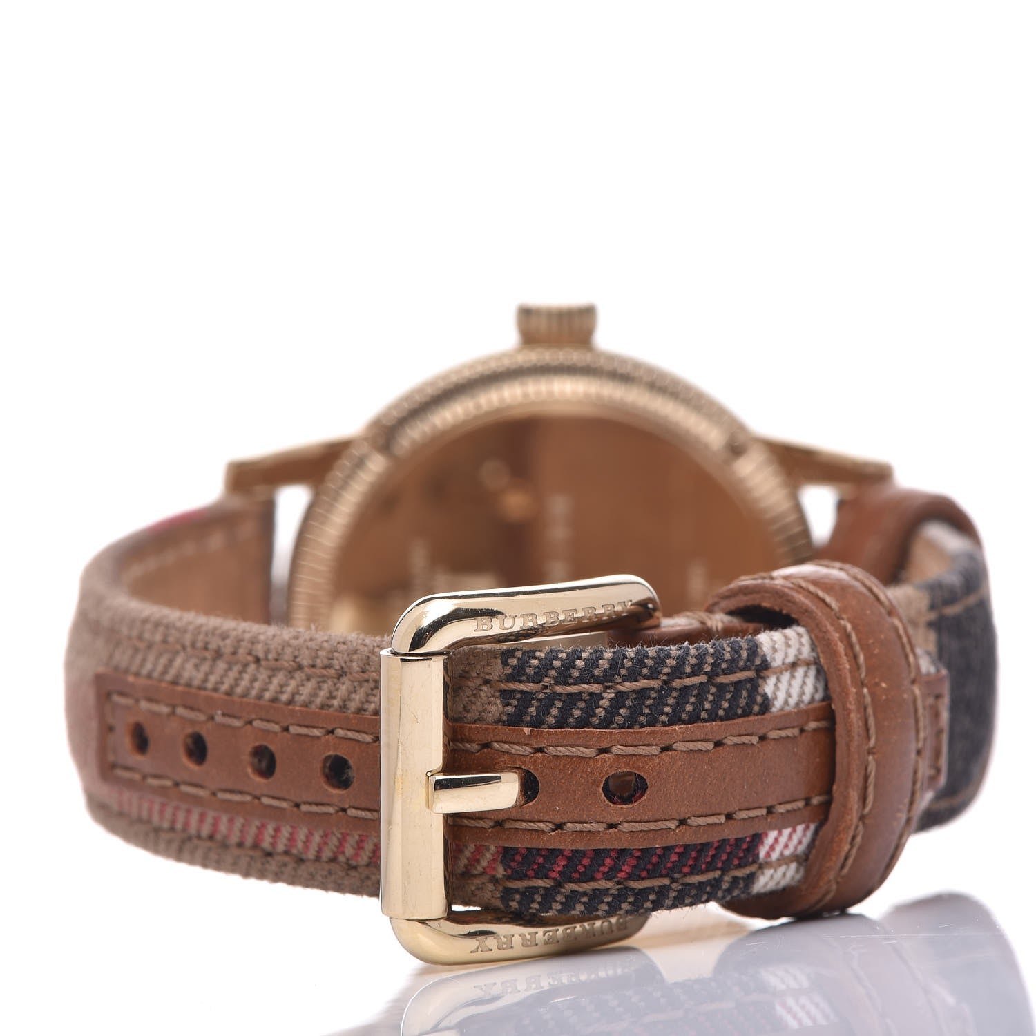 Burberry Stainless Steel Calfskin 38mm Quartz Watch BU7853 4 of 9