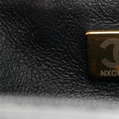 Chanel Lambskin Quilted Mini Rectangular Flap Black 6 of 9