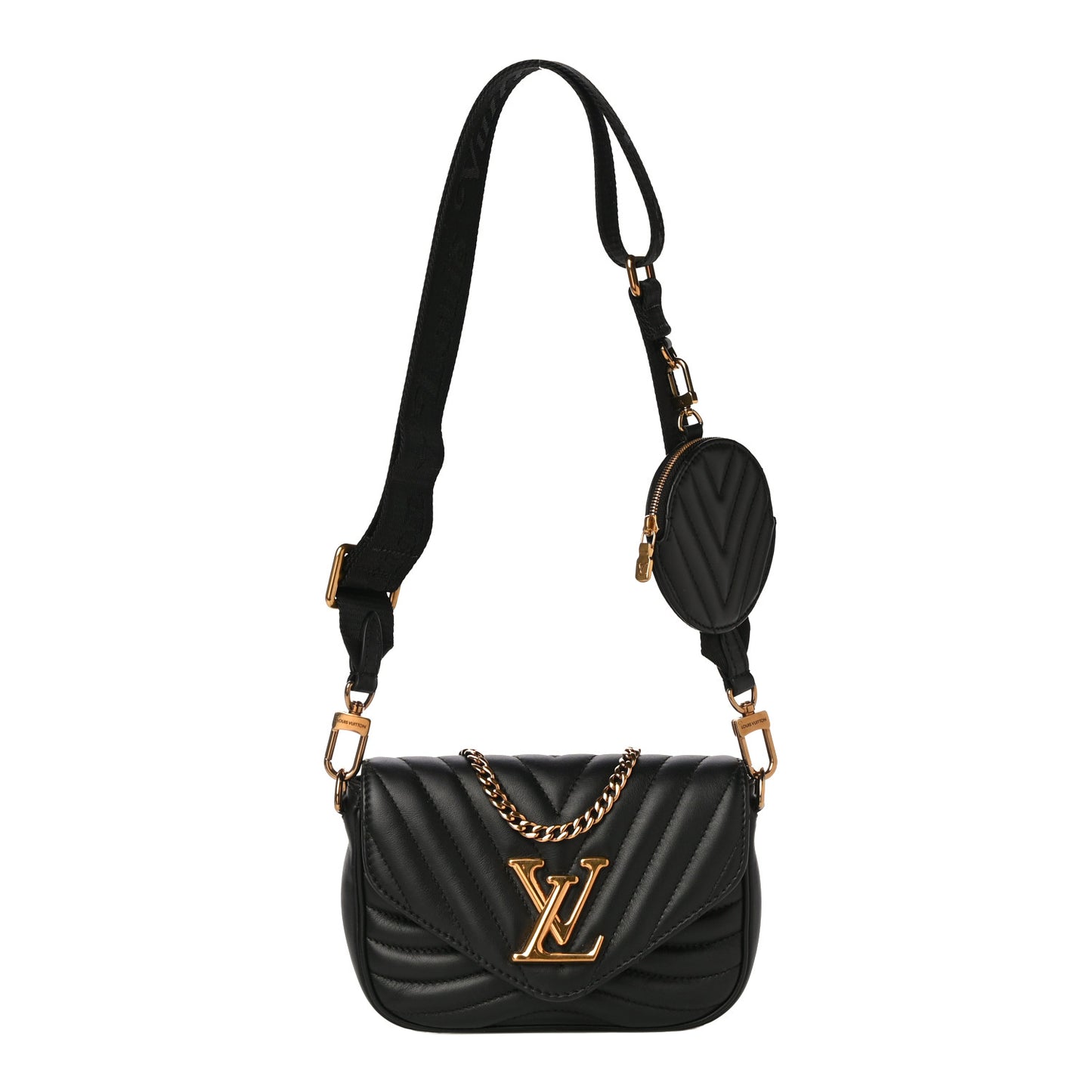 Calfskin New Wave Multi Pochette Black