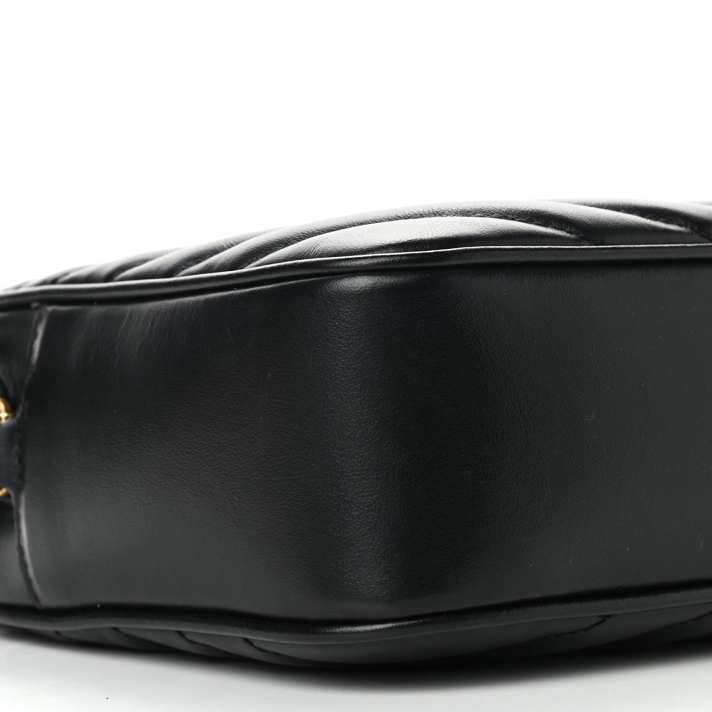 Calfskin Matelasse Monogram Lou Camera Bag Black