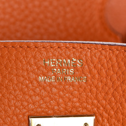 Hermes Togo Birkin 35 Orange 24 of 37