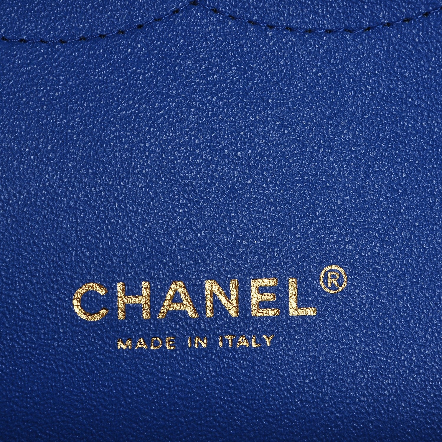 Chanel Lambskin Quilted Maxi Double Flap Blue 5 of 7
