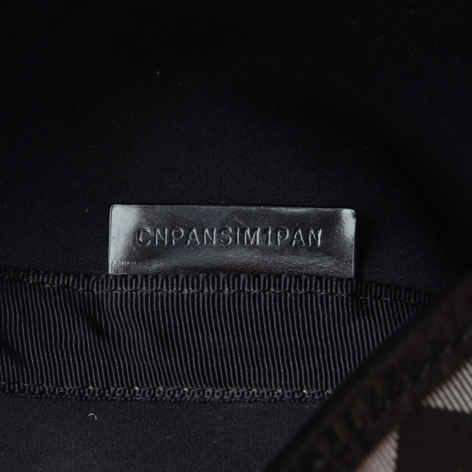 Burberry Supernova Check Stanton Tote Black 8 of 9