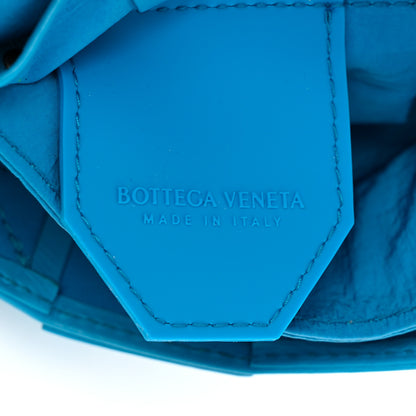 Bottega Veneta Paper Calfskin Maxi Intreccio Cassette Crossbody Bag Pool 7 of 11