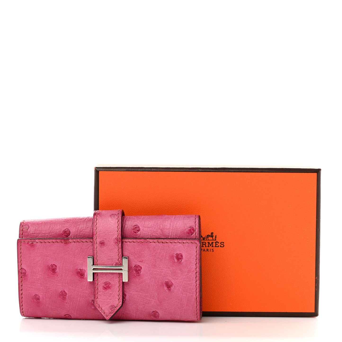 Ostrich Bearn Multicles 4 Key Holder Fuchsia