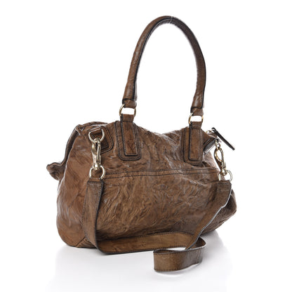 Givenchy Tumbled Sheepskin Medium Pandora Charcoal 4 of 10