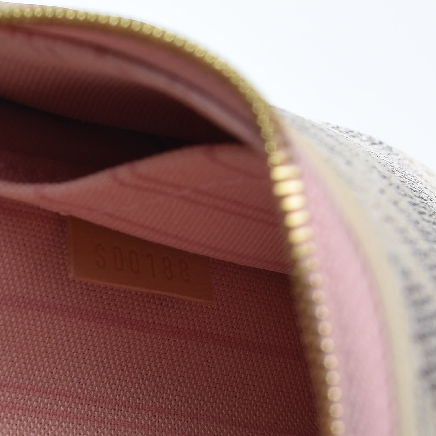 Louis Vuitton Damier Azur Neverfull MM GM Pochette Rose Ballerine 6 of 6