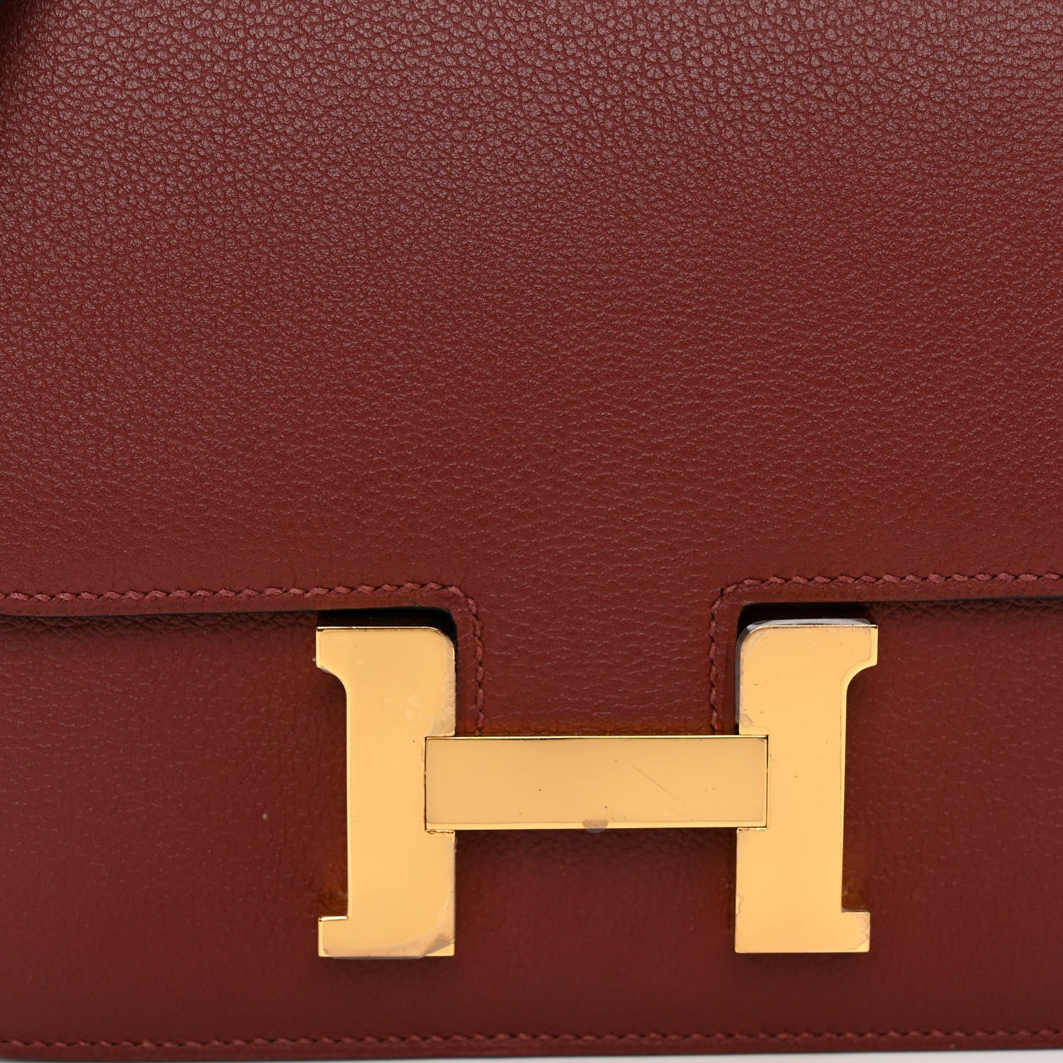 Hermes Evercolor Constance 18 Rouge H 7 of 9