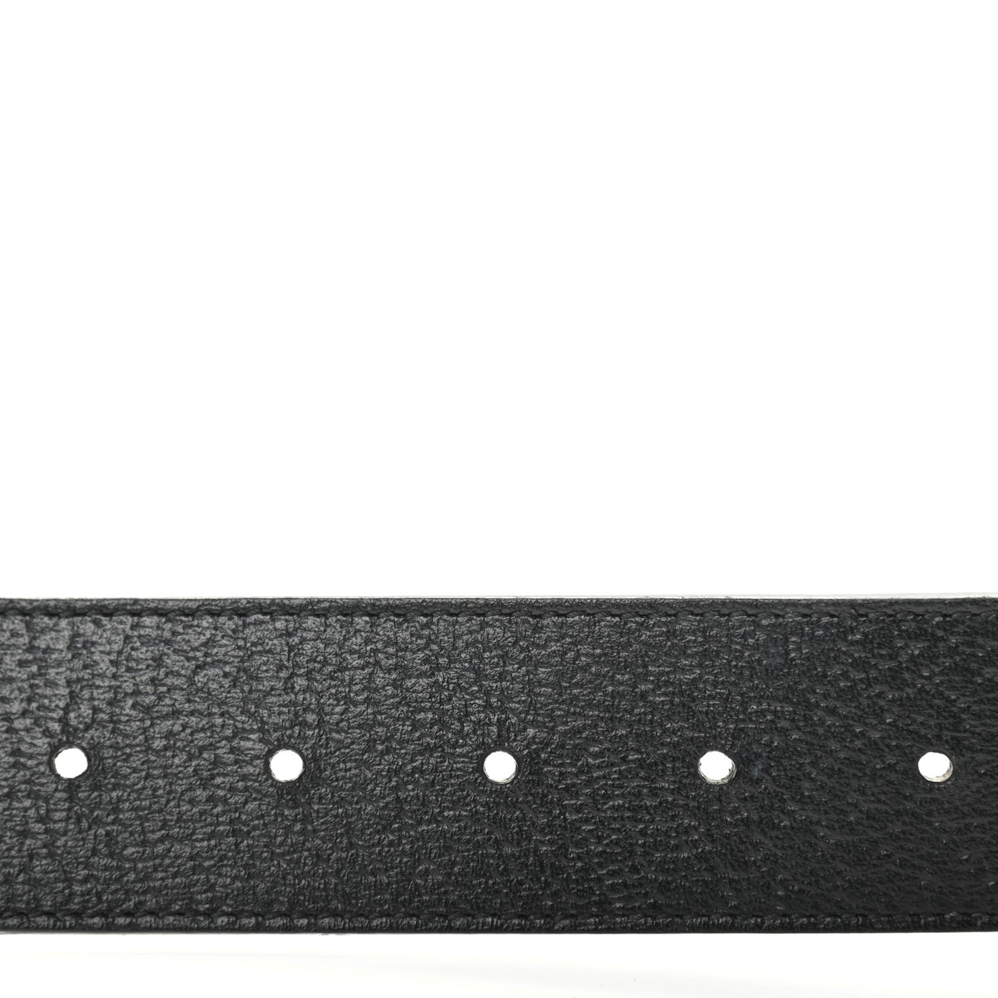 Textured Calfskin Double G 40mm Belt 80 32 Black