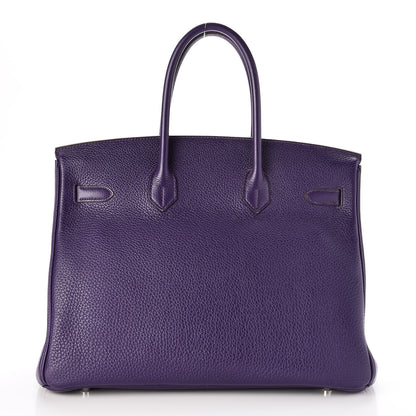 Hermes Togo Birkin 35 Iris 4 of 31