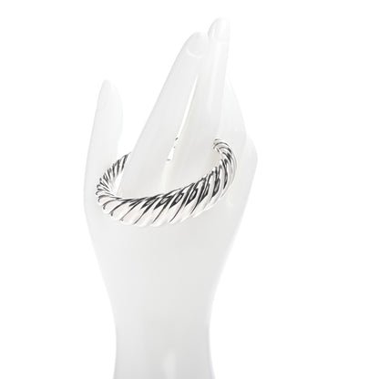 David Yurman Sterling Silver 17mm Pure Form Cable Bracelet 2 of 4