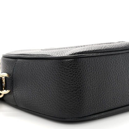 Gucci Pebbled Calfskin Small Soho Disco Bag Black 9 of 10