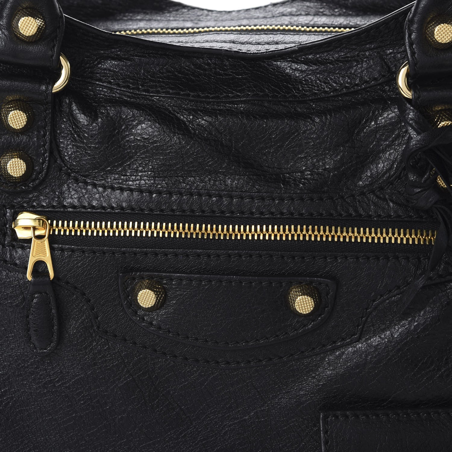 Balenciaga Agneau Giant 12 Gold Hardware City Black 10 of 12