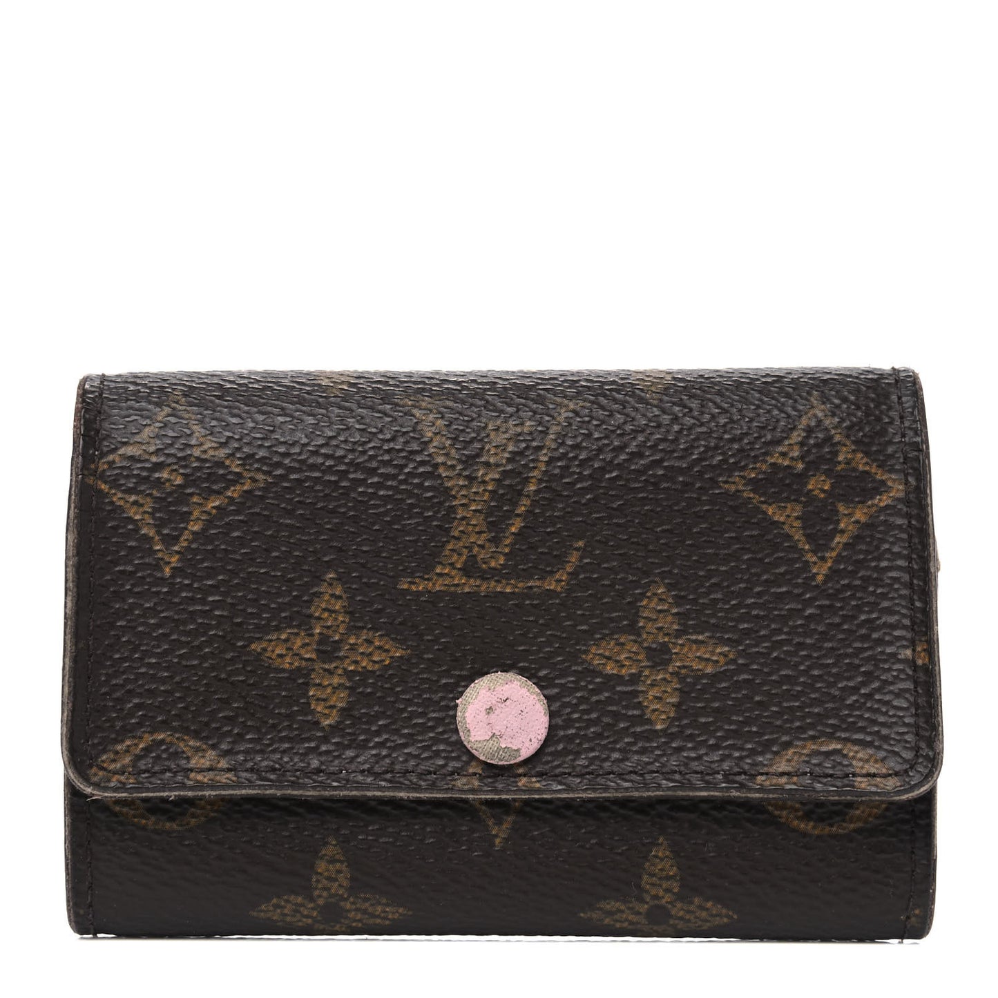 Monogram Multicles 6 Key Holder Rose Ballerine