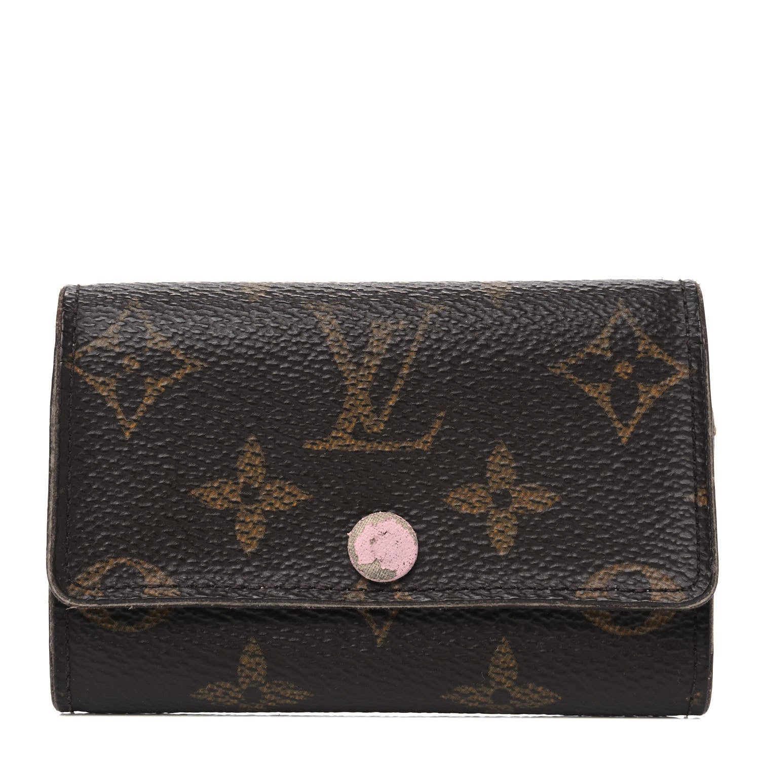 Louis Vuitton Monogram Multicles 6 Key Holder Rose Ballerine 1 of 11