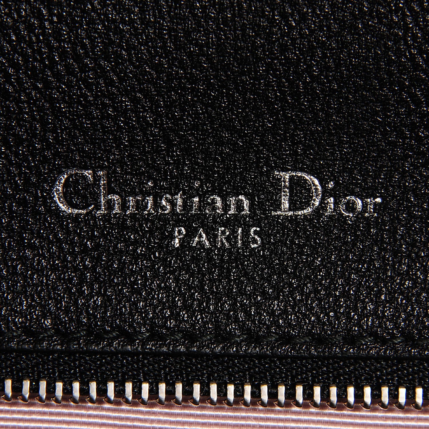 Christian Dior Grained Calfskin Small Diorama Flap Bag Black 6 of 8
