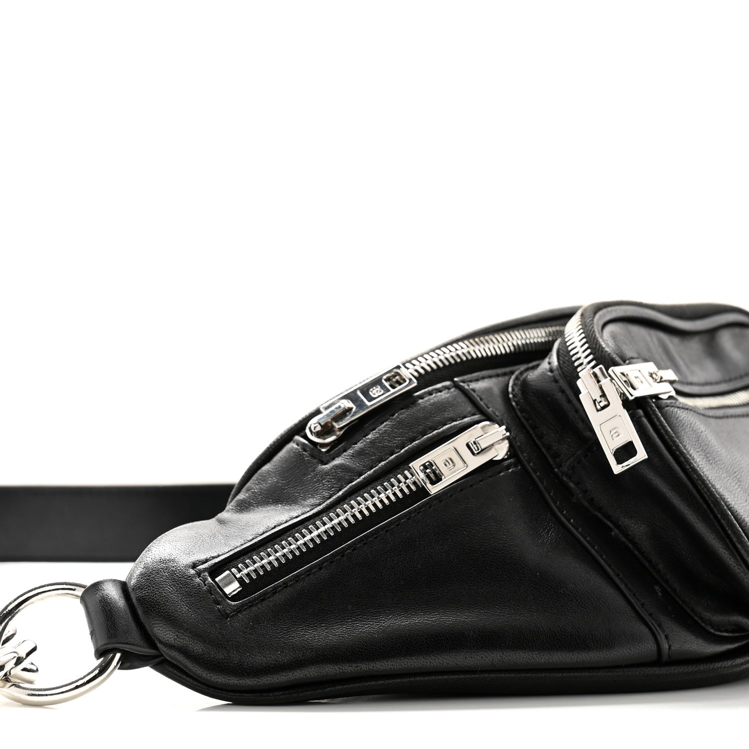 Alexander Wang Lambskin Attica Belt Bag Black 8 of 11