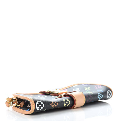 Louis Vuitton Monogram Multicolor Shirley Black 4 of 11