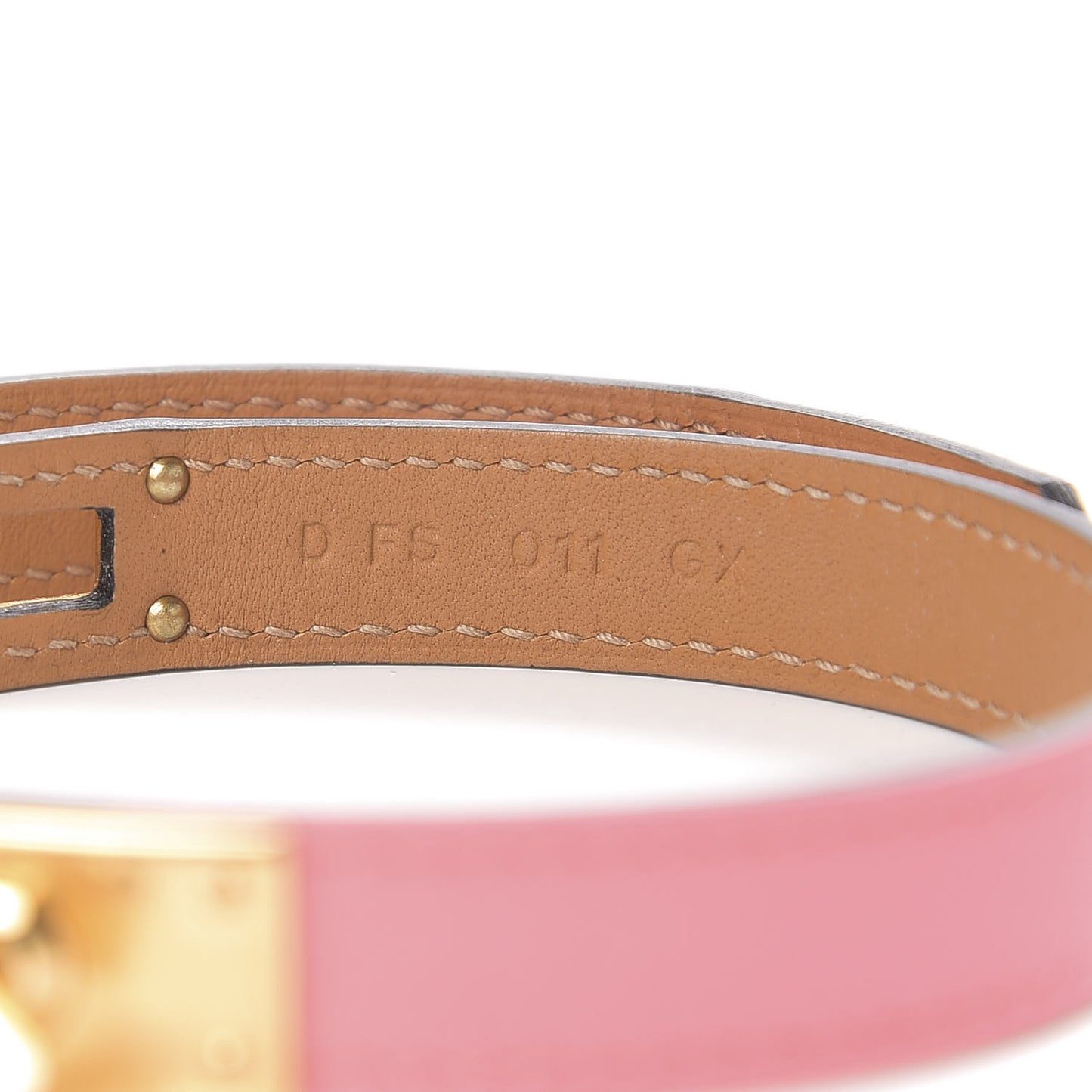 Swift Kelly Double Tour Bracelet T2 Rouge H Rose D'ete